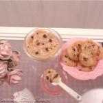 Dollhouse Miniature Making Chocolate Chip Cookies